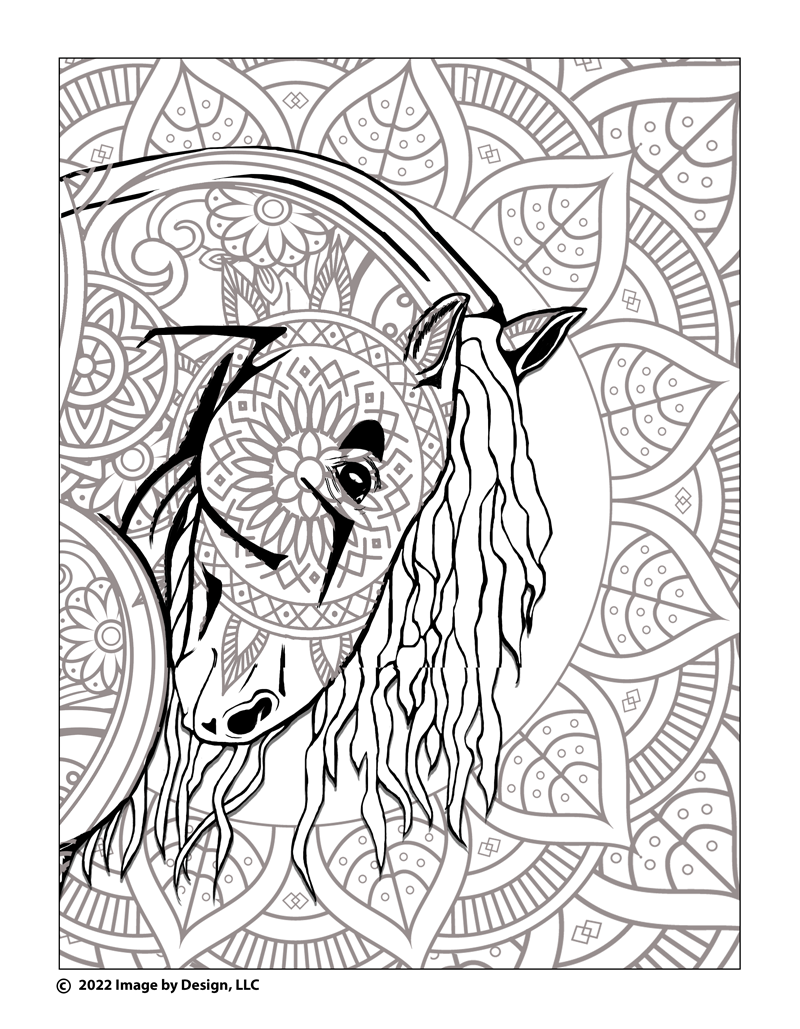 If Wishes Were Horses Coloring Book